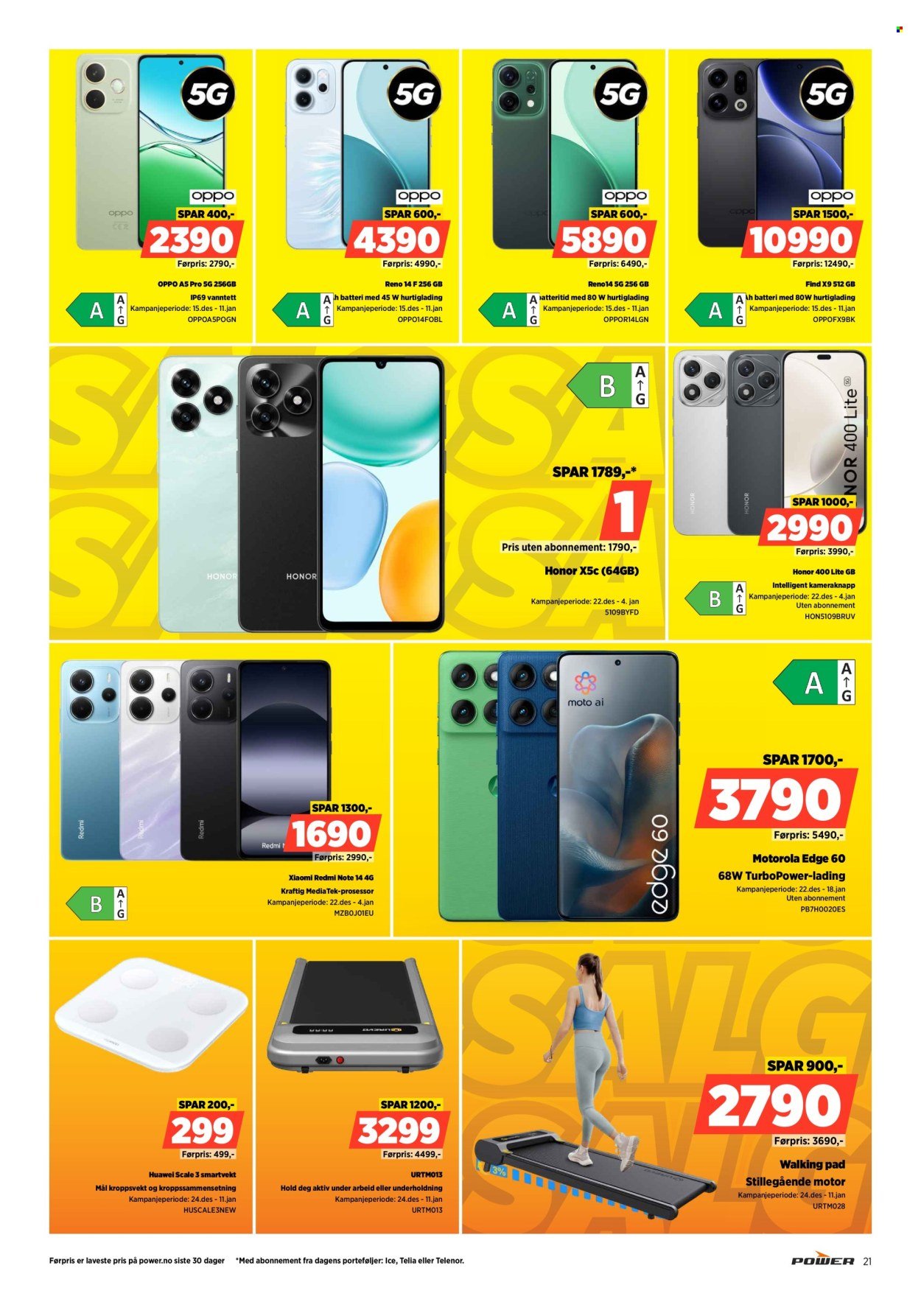 POWER kundeavis - Fra torsdag 1. januar 2026 (2026-01-01 - 2026-01-04)