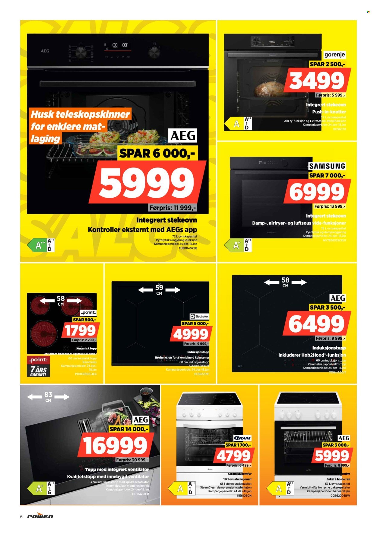 POWER kundeavis - Fra torsdag 1. januar 2026 (2026-01-01 - 2026-01-04)