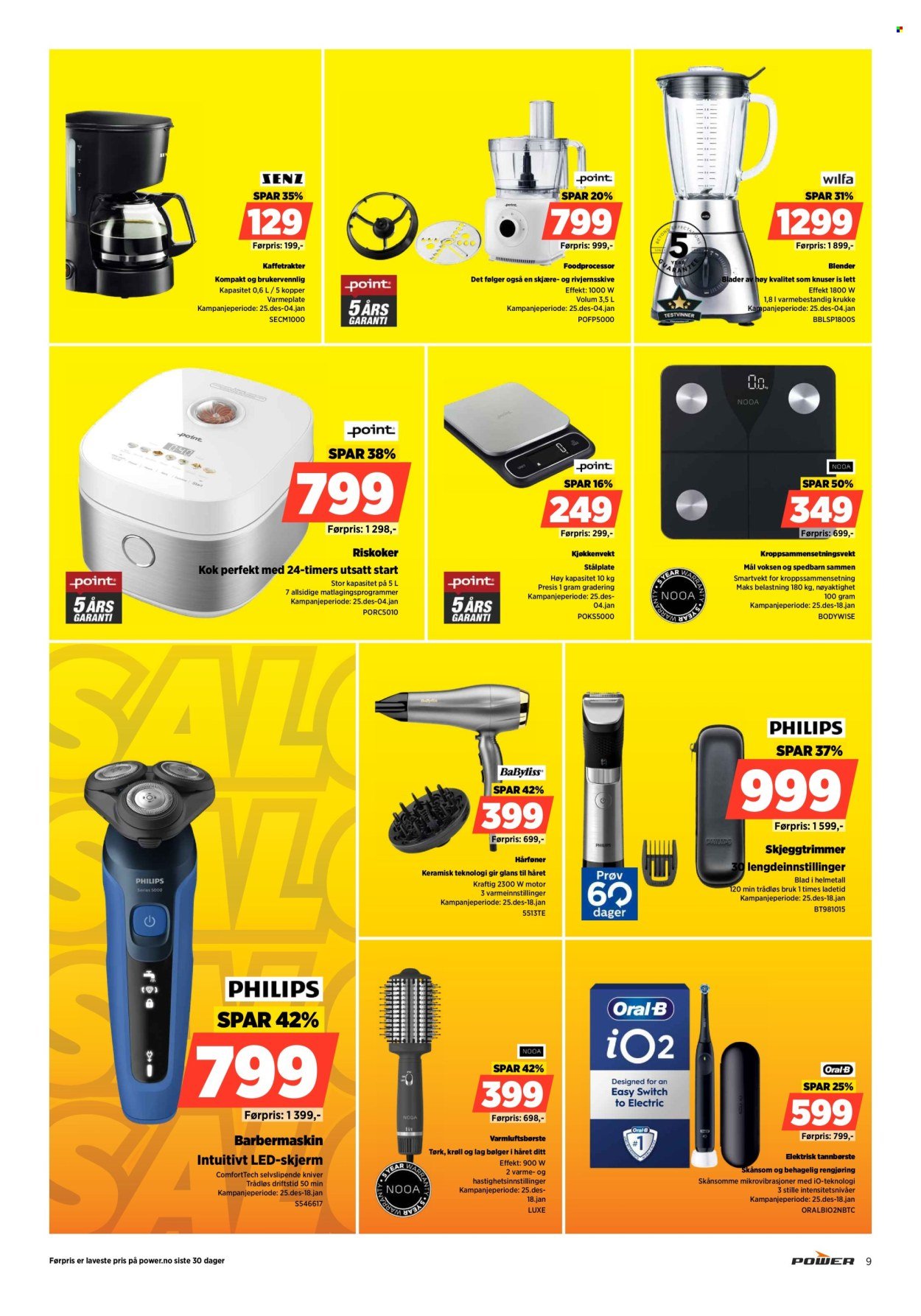 POWER kundeavis - Fra torsdag 1. januar 2026 (2026-01-01 - 2026-01-04)
