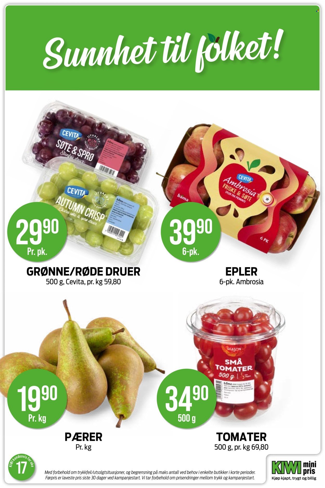 KIWI kundeavis - Fra mandag 20. april 2026 (2026-04-20 - 2026-04-26)