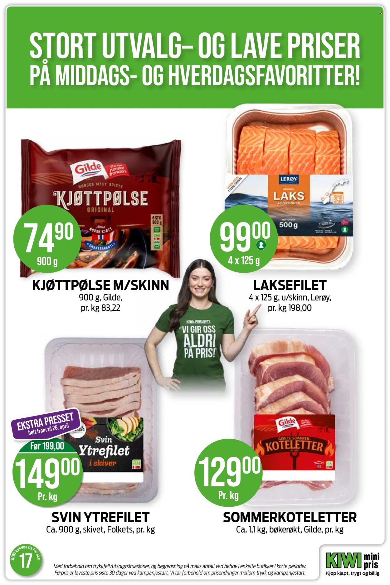 KIWI kundeavis - Fra mandag 20. april 2026 (2026-04-20 - 2026-04-26)