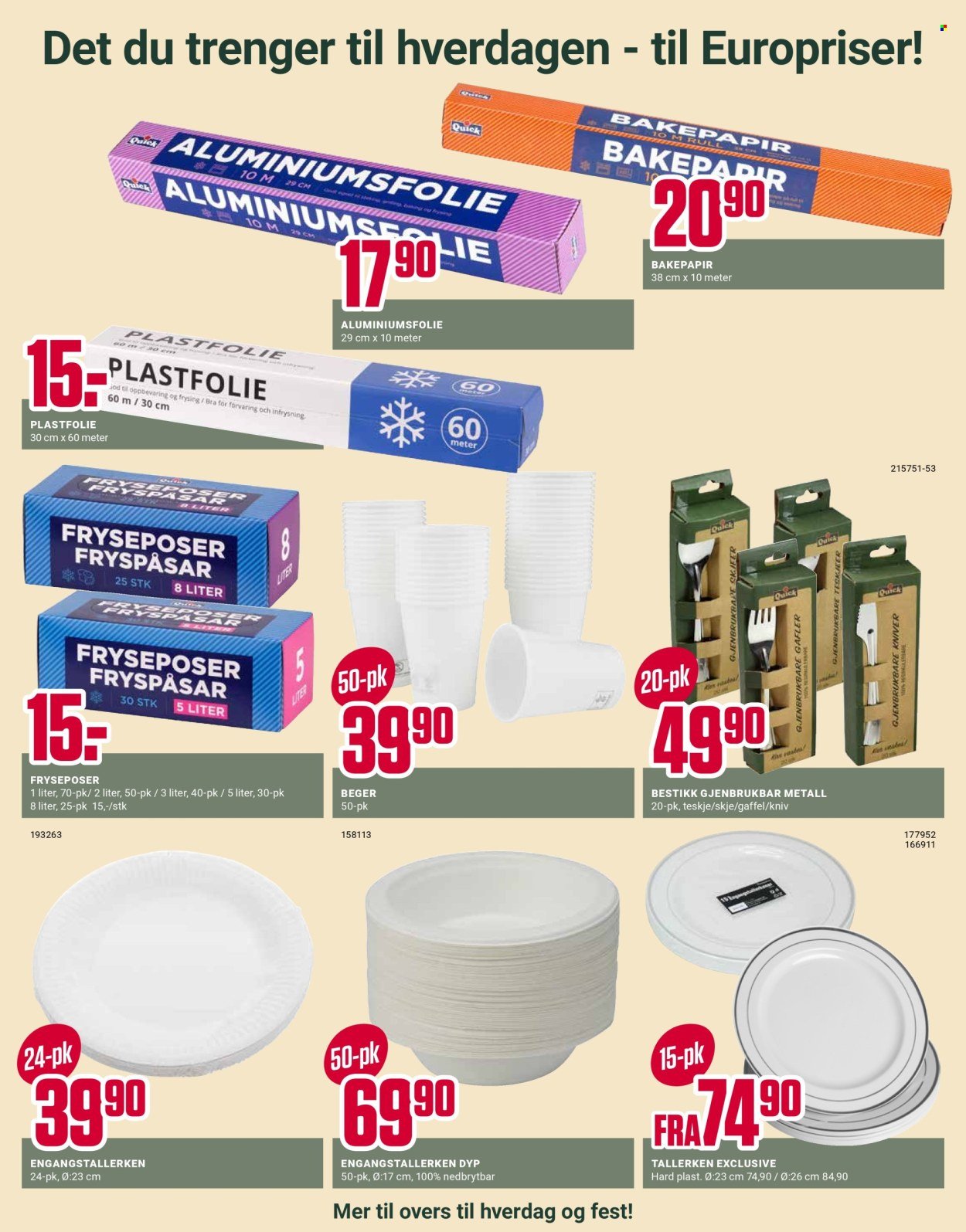 EUROPRIS kundeavis - Fra tirsdag 26. mai 2026 (2026-05-26 - 2026-05-30)