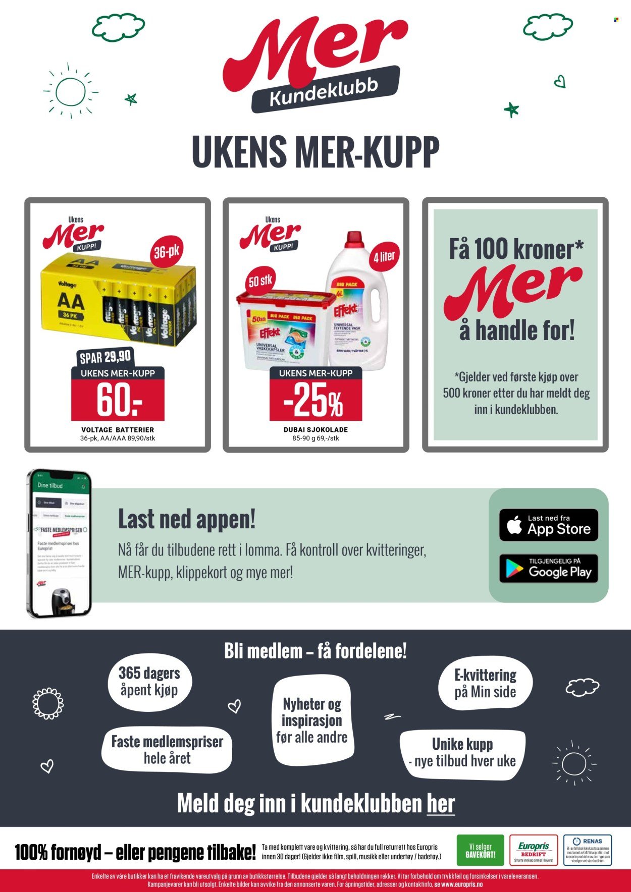 EUROPRIS kundeavis - Fra tirsdag 26. mai 2026 (2026-05-26 - 2026-05-30)