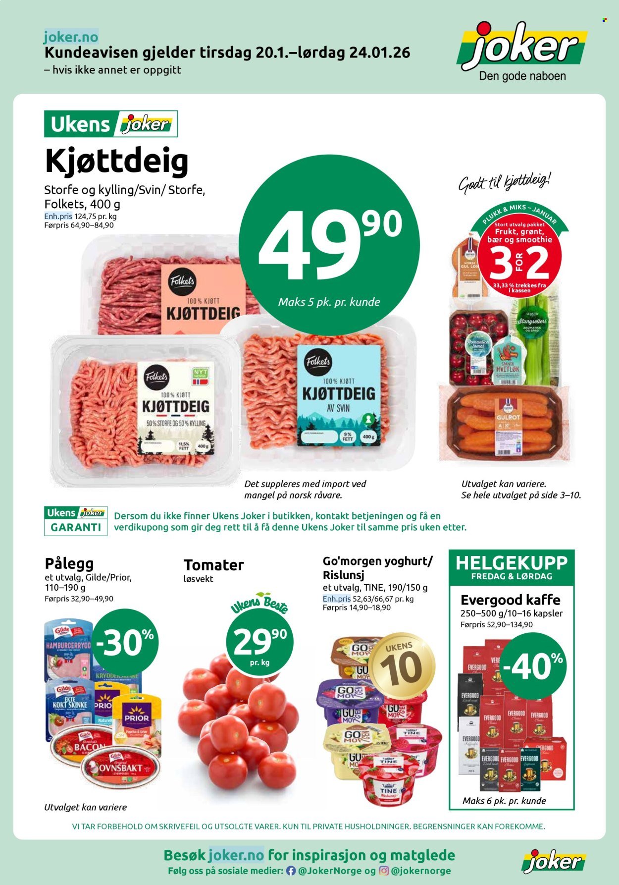 JOKER kundeavis - Fra tirsdag 20. januar 2026 (2026-01-20 - 2026-01-24)