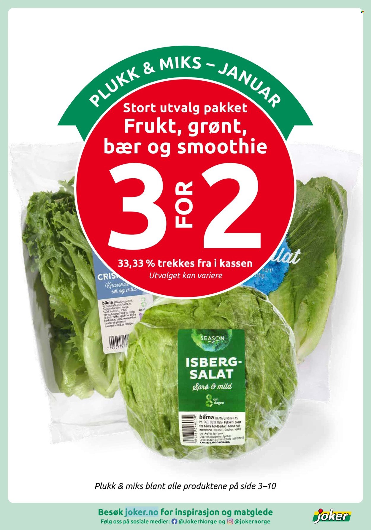 JOKER kundeavis - Fra tirsdag 20. januar 2026 (2026-01-20 - 2026-01-24)