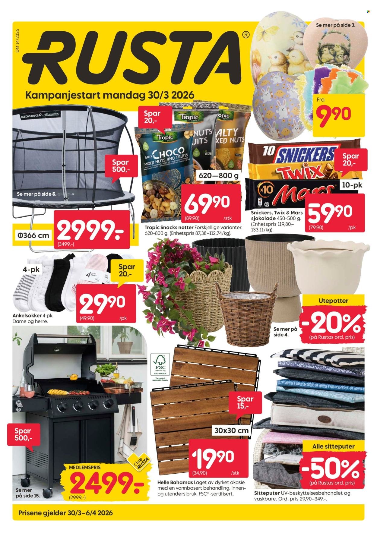 RUSTA kundeavis - Fra mandag 30. mars 2026 (2026-03-30 - 2026-04-06)