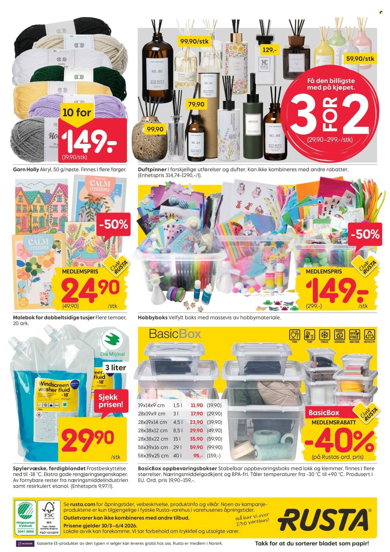 RUSTA kundeavis - Fra mandag 30. mars 2026 (2026-03-30 - 2026-04-06)