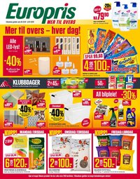 EUROPRIS kundeavis - Fra mandag 31. august 2026