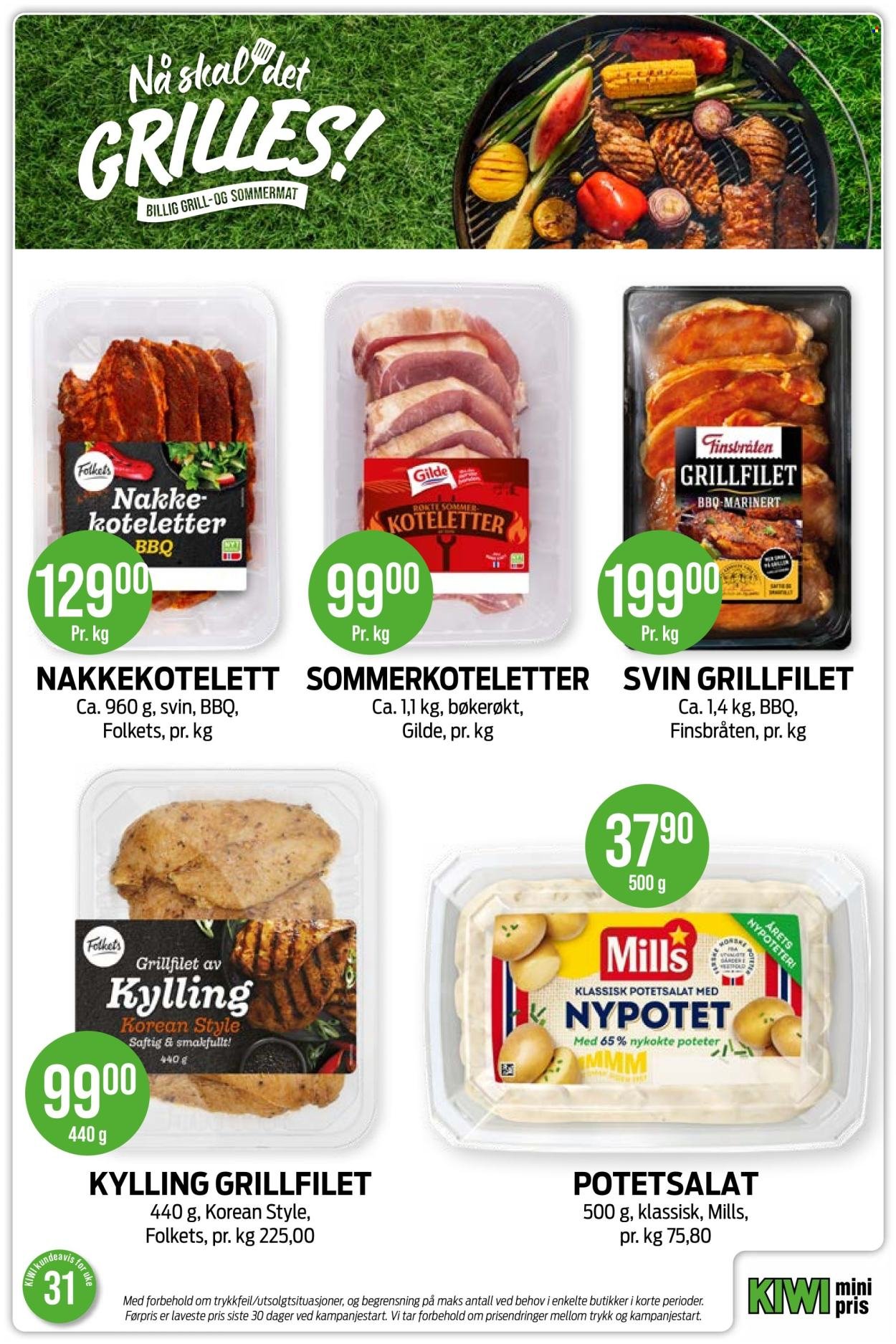 KIWI kundeavis - Fra mandag 27. juli 2026