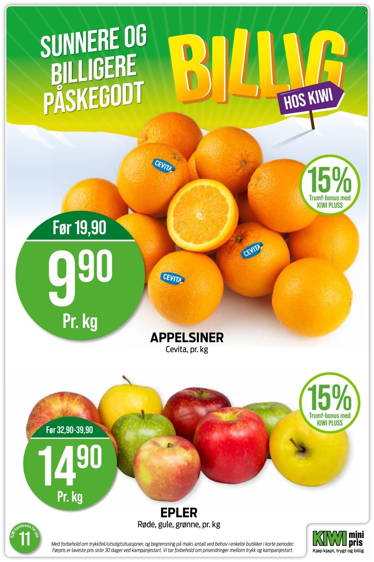 KIWI kundeavis - Fra mandag 9. mars 2026 (2026-03-09 - 2026-03-15)