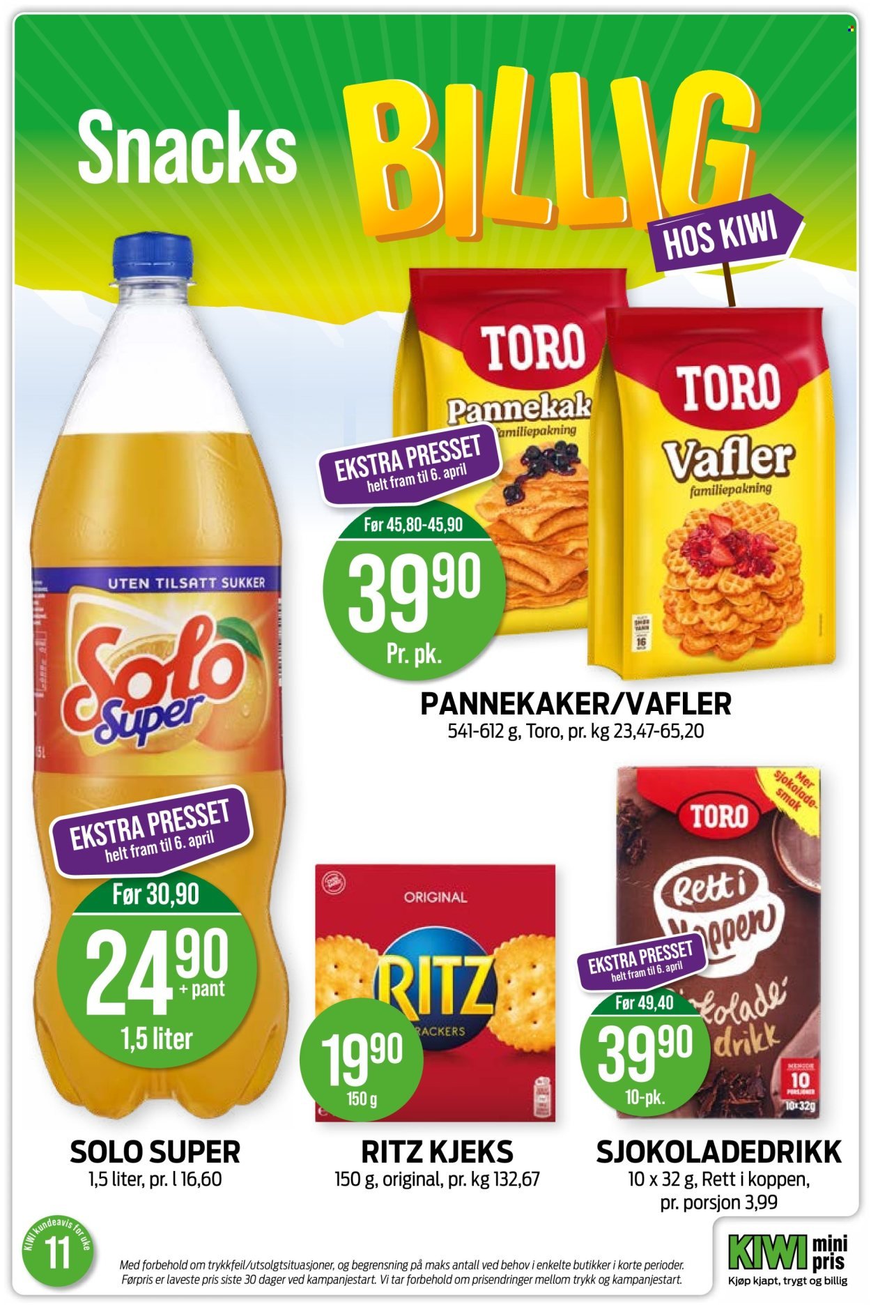 KIWI kundeavis - Fra mandag 9. mars 2026 (2026-03-09 - 2026-03-15)