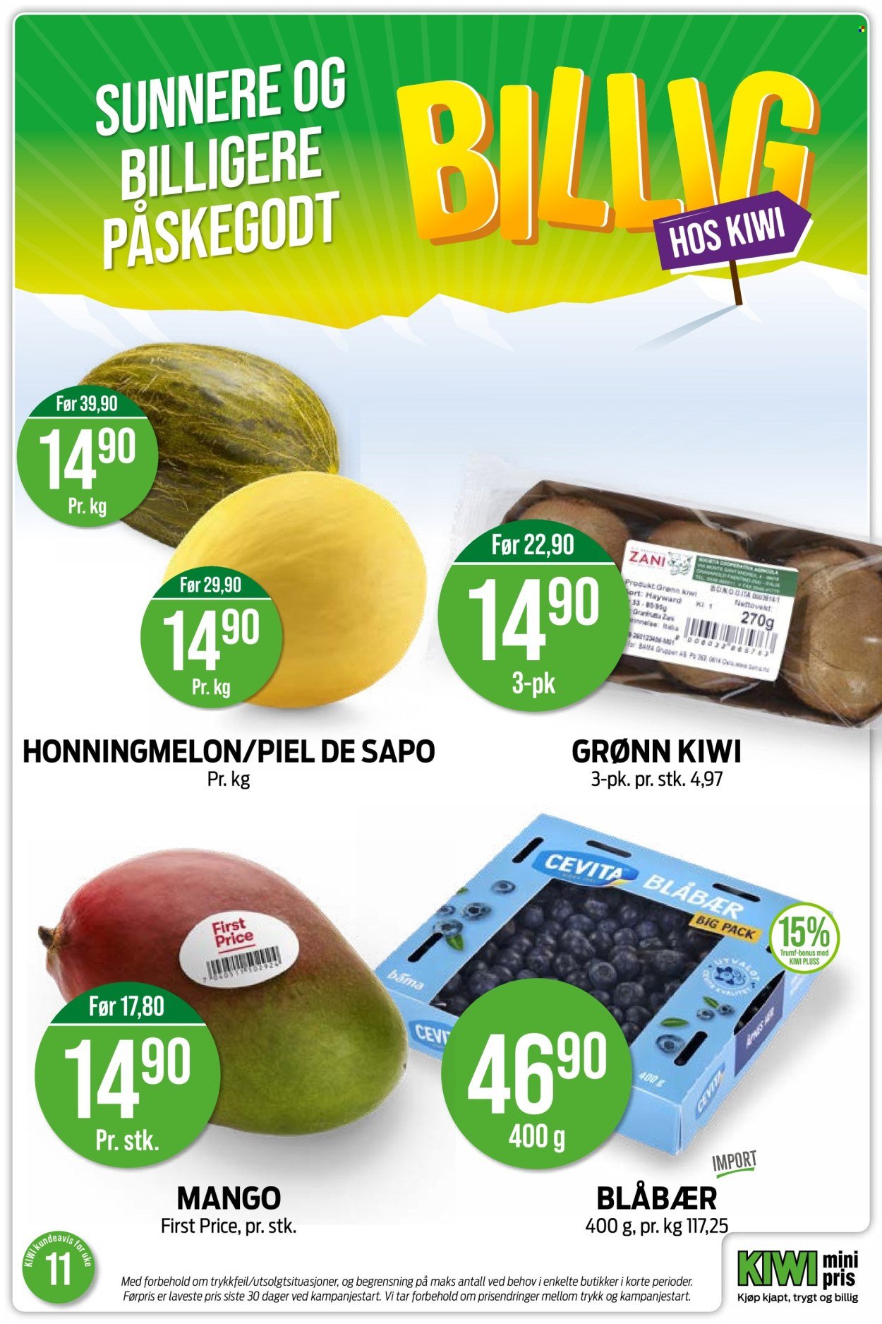 KIWI kundeavis - Fra mandag 9. mars 2026 (2026-03-09 - 2026-03-15)