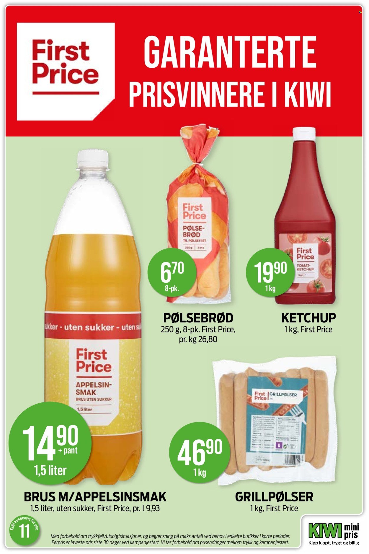 KIWI kundeavis - Fra mandag 9. mars 2026 (2026-03-09 - 2026-03-15)