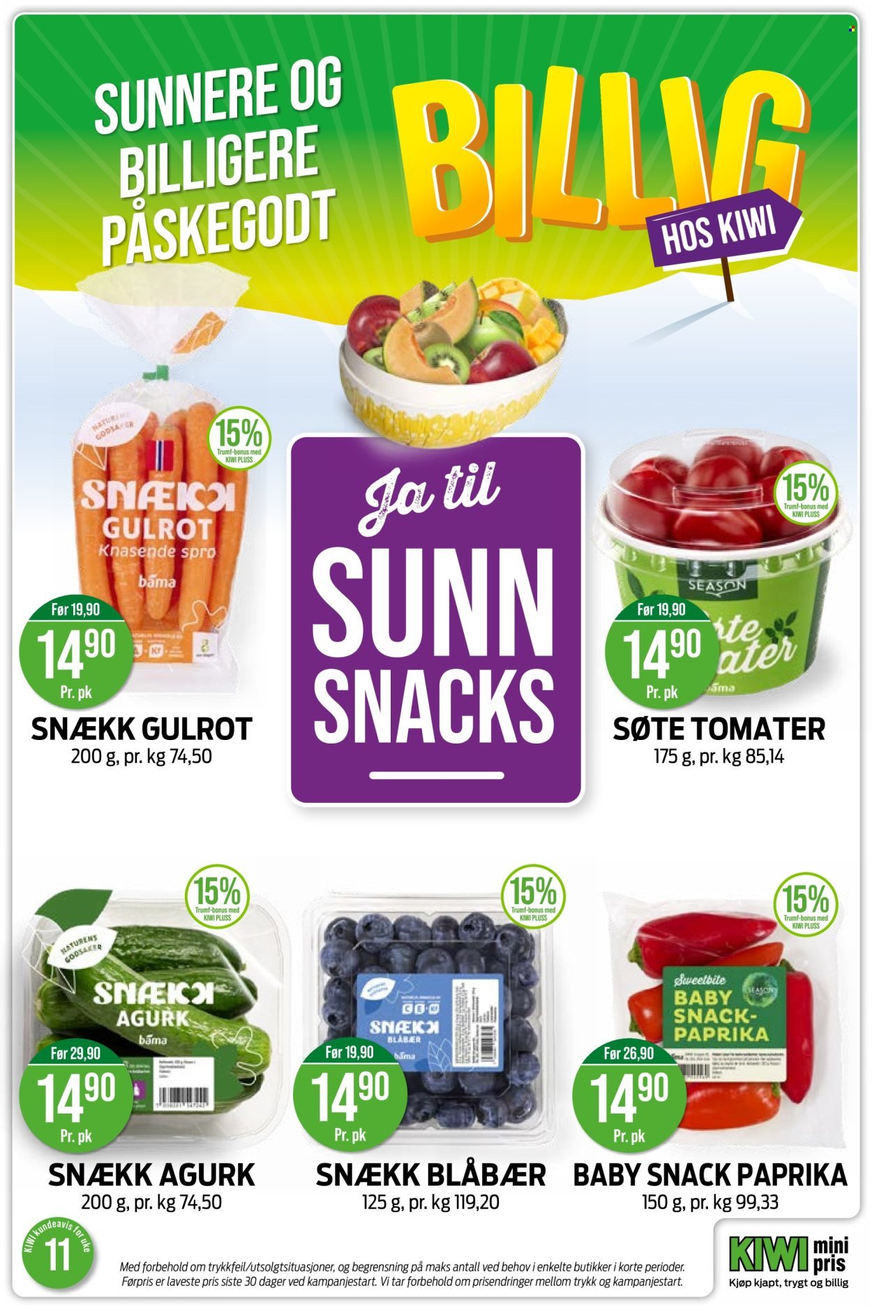 KIWI kundeavis - Fra mandag 9. mars 2026 (2026-03-09 - 2026-03-15)