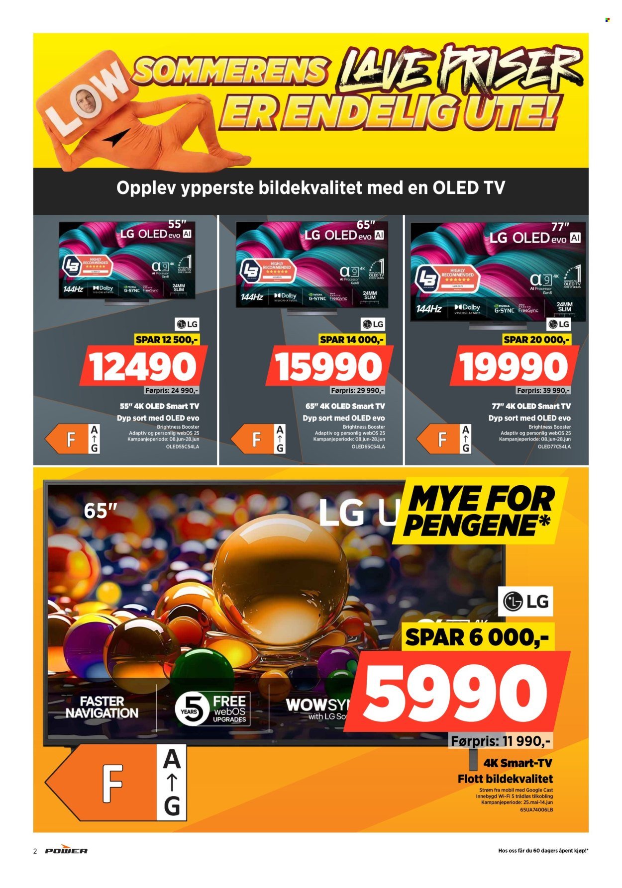 POWER kundeavis - Fra mandag 8. juni 2026
