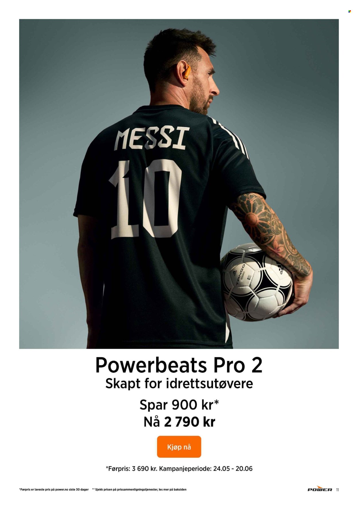 POWER kundeavis - Fra mandag 8. juni 2026