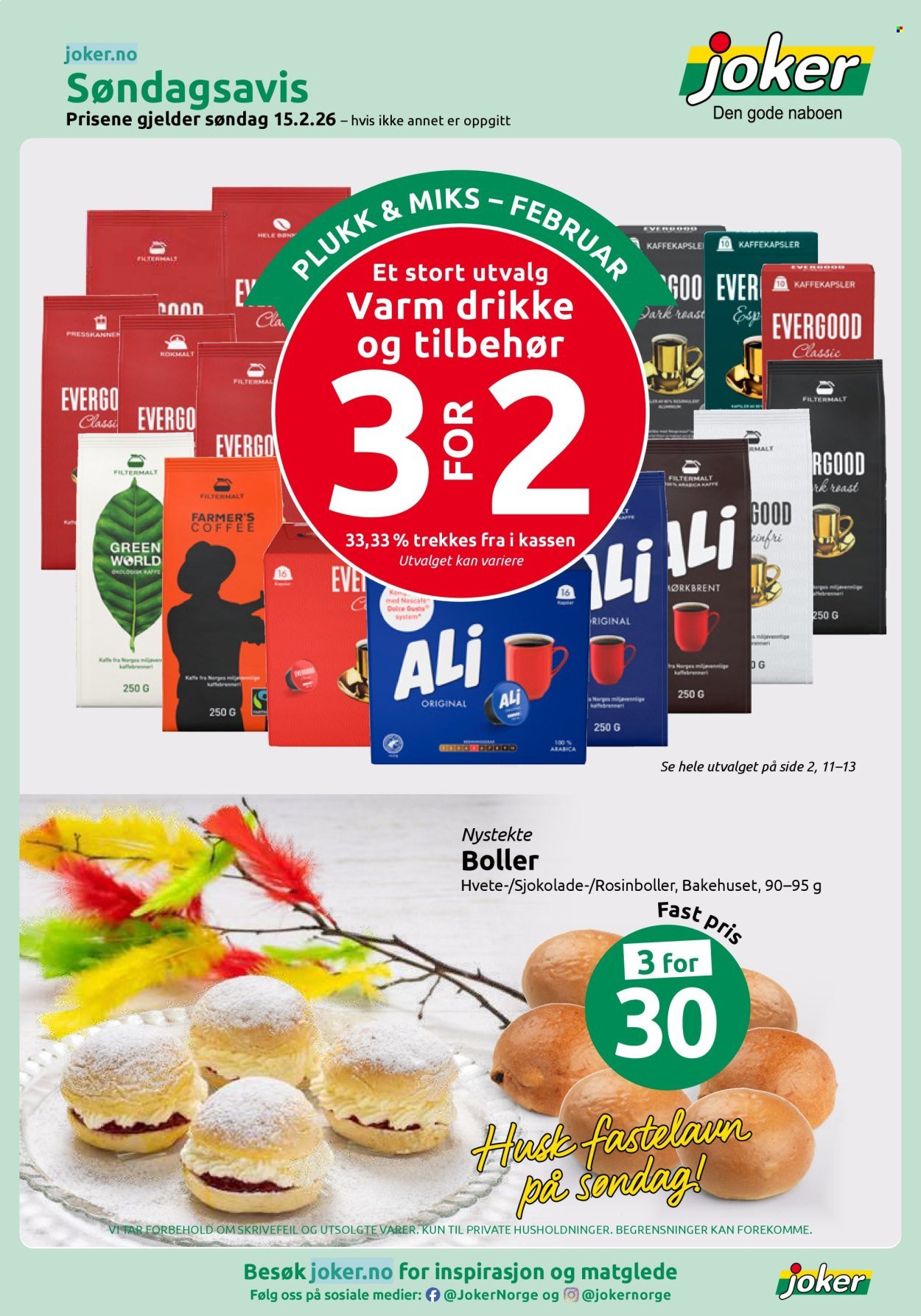 JOKER kundeavis - Fra søndag 15. februar 2026 (2026-02-15 - 2026-02-15)