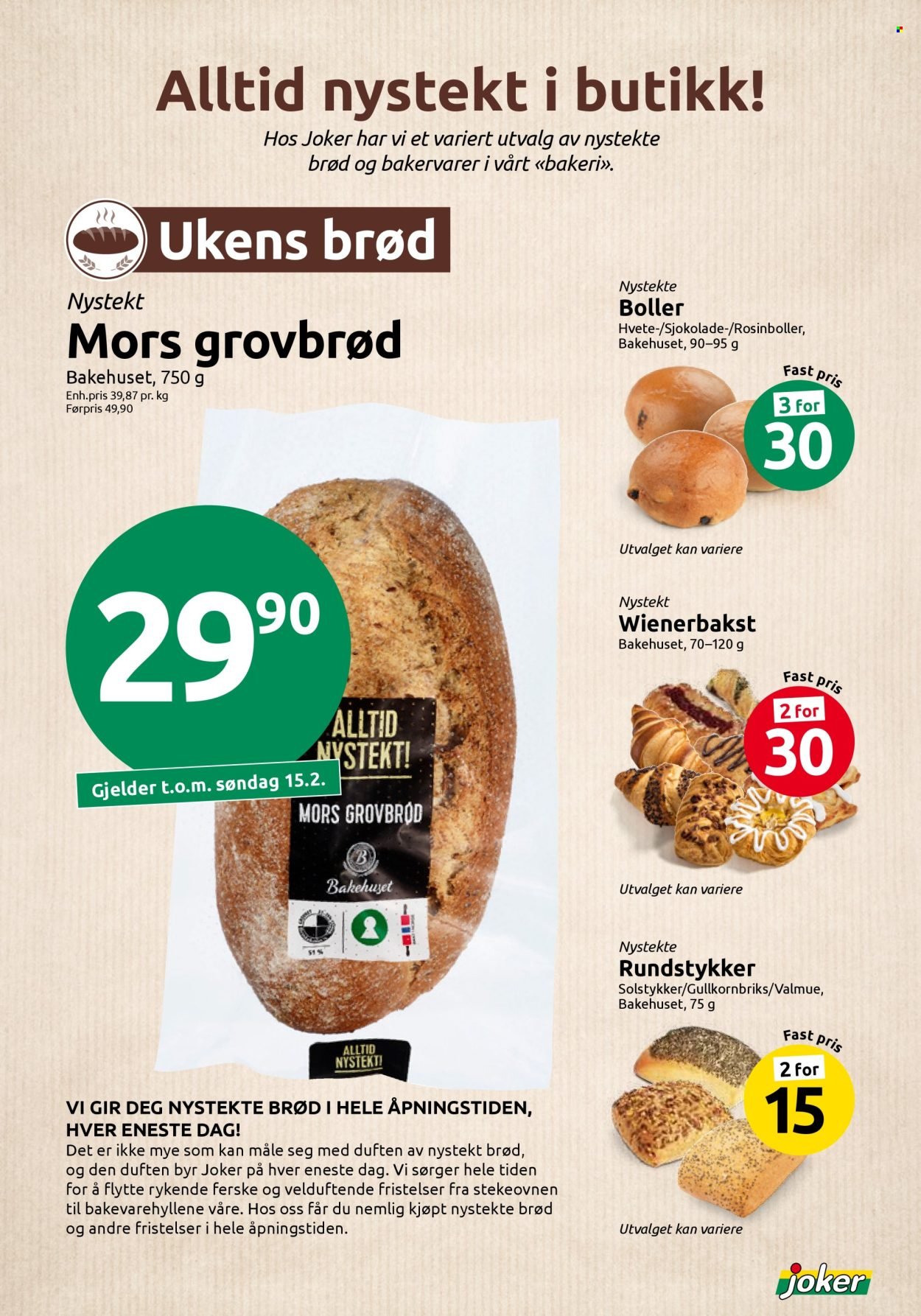 JOKER kundeavis - Fra søndag 15. februar 2026 (2026-02-15 - 2026-02-15)