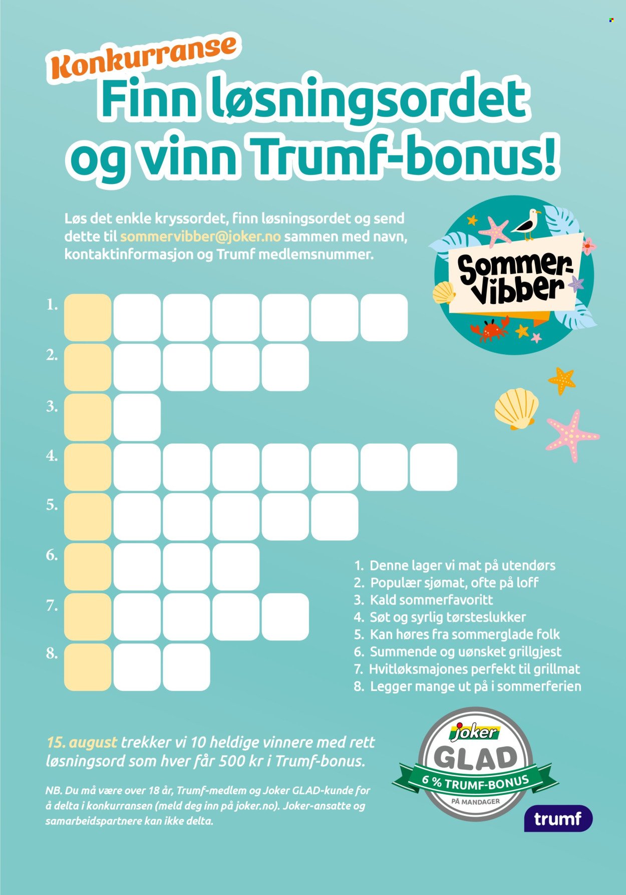 JOKER kundeavis - Fra tirsdag 22. juli 2025 (2025-07-22 - 2025-07-26)