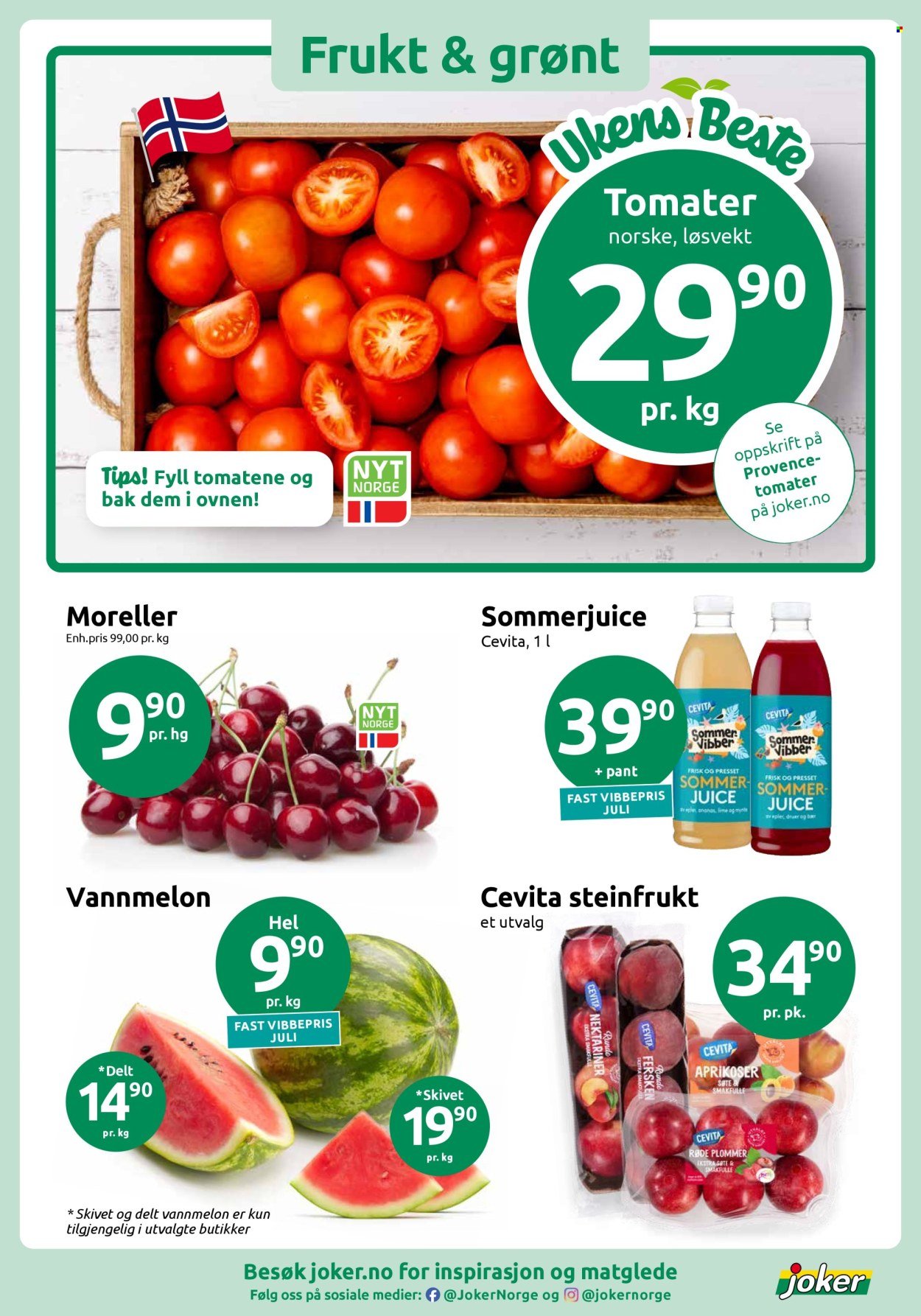 JOKER kundeavis - Fra tirsdag 22. juli 2025 (2025-07-22 - 2025-07-26)