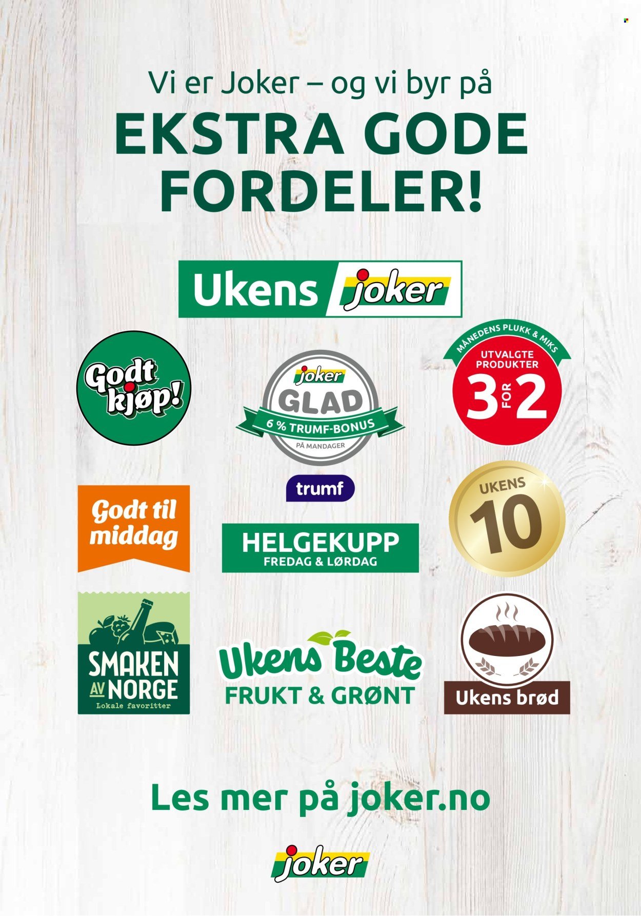 JOKER kundeavis - Fra tirsdag 22. juli 2025 (2025-07-22 - 2025-07-26)