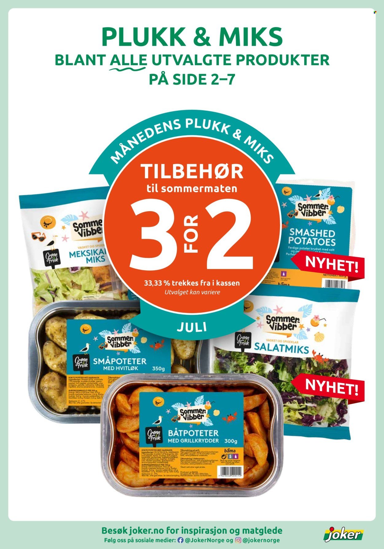 JOKER kundeavis - Fra tirsdag 22. juli 2025 (2025-07-22 - 2025-07-26)