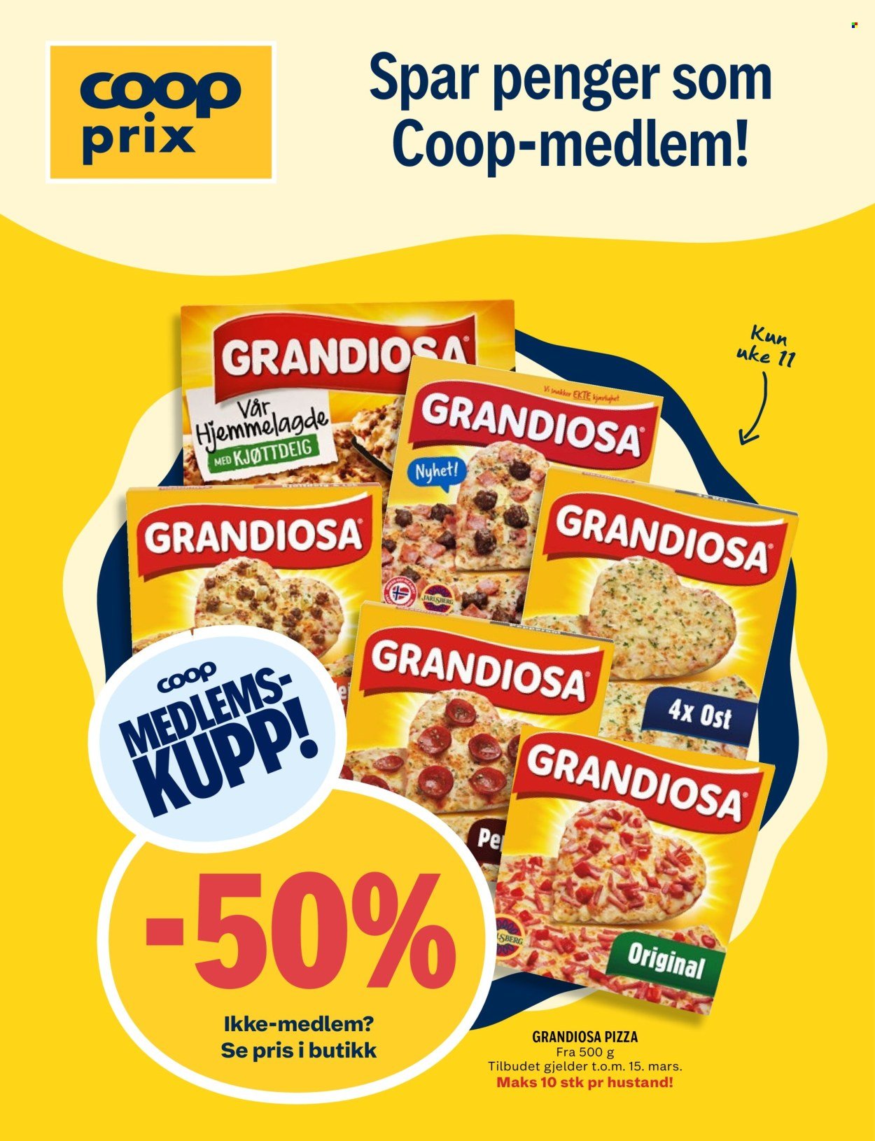 COOP PRIX kundeavis - Uke 11 (2026-03-09 - 2026-03-15)
