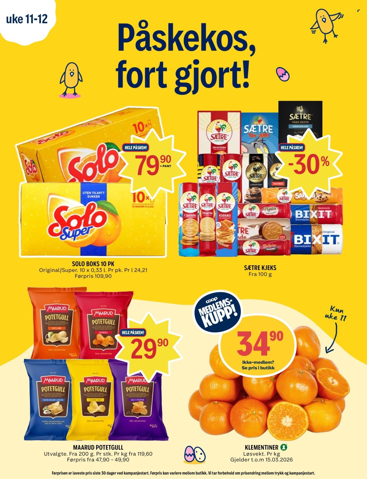 COOP PRIX kundeavis - Uke 11 (2026-03-09 - 2026-03-15)