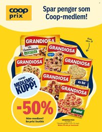 COOP PRIX kundeavis - Uke 11 (2026-03-09 - 2026-03-15)