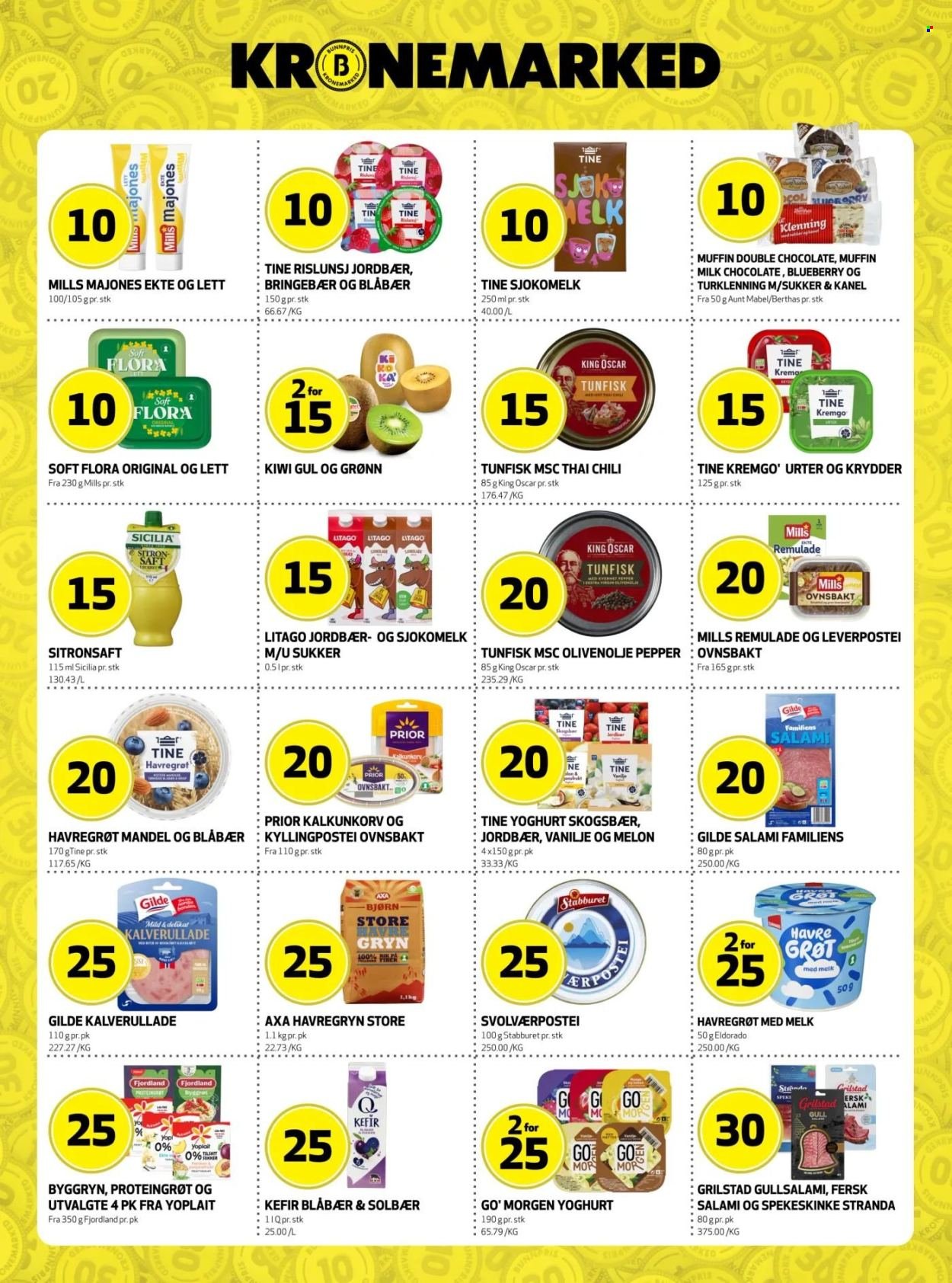 BUNNPRIS kundeavis - Uke 17 (2026-04-20 - 2026-04-26)