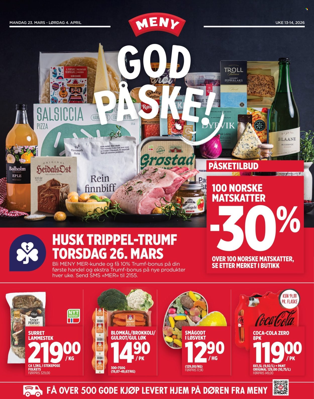 MENY kundeavis - Fra mandag 23. mars 2026 (2026-03-23 - 2026-04-04)