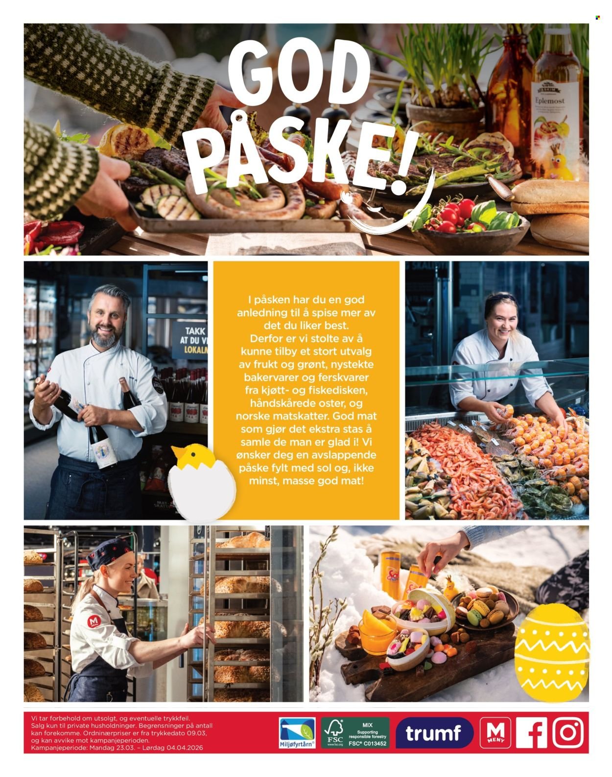 MENY kundeavis - Fra mandag 23. mars 2026 (2026-03-23 - 2026-04-04)