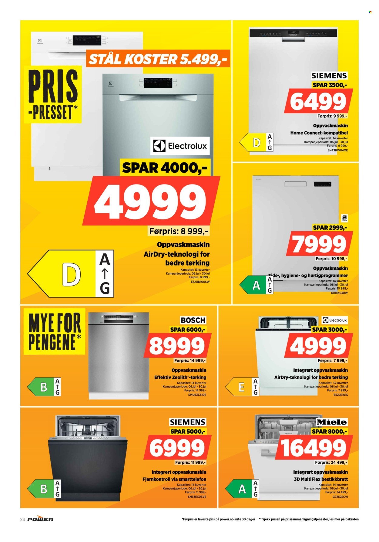 POWER kundeavis - Fra mandag 20. juli 2026