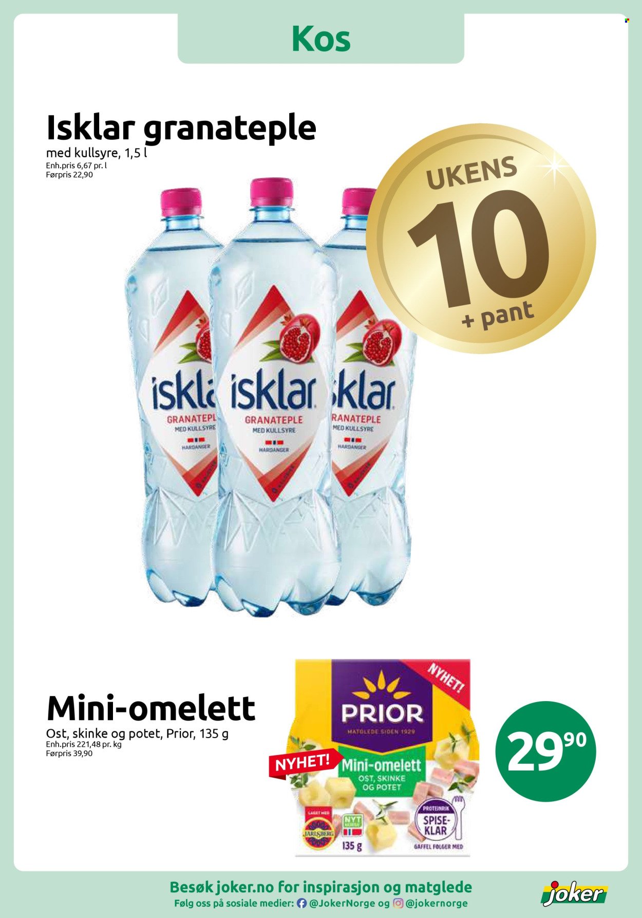 JOKER kundeavis - Fra mandag 14. september 2026