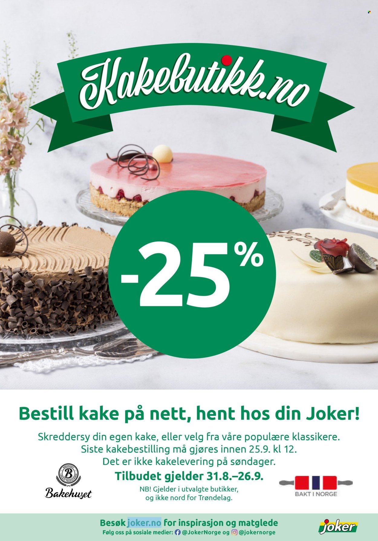 JOKER kundeavis - Fra mandag 14. september 2026