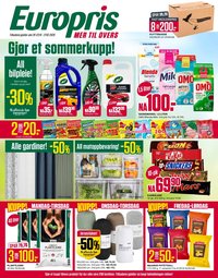 EUROPRIS kundeavis - Fra mandag 22. juni 2026