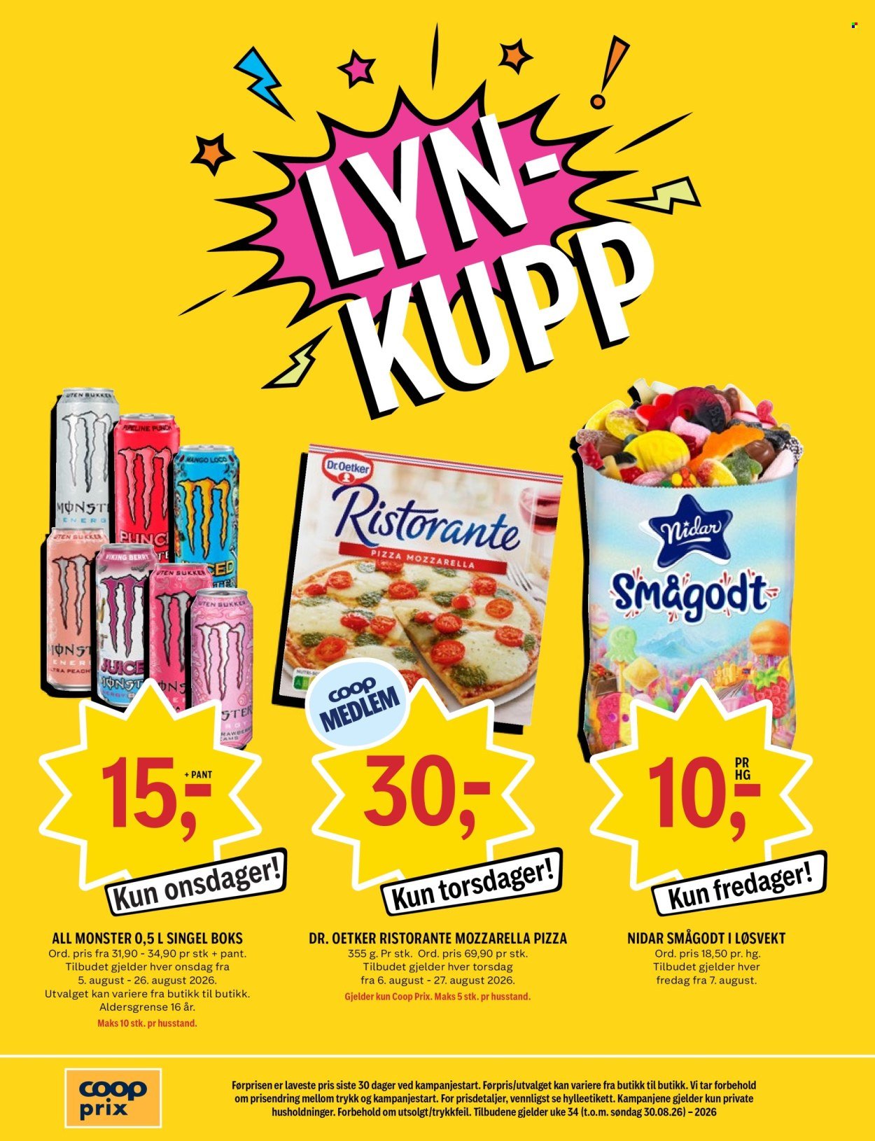 COOP PRIX kundeavis - Uke 34