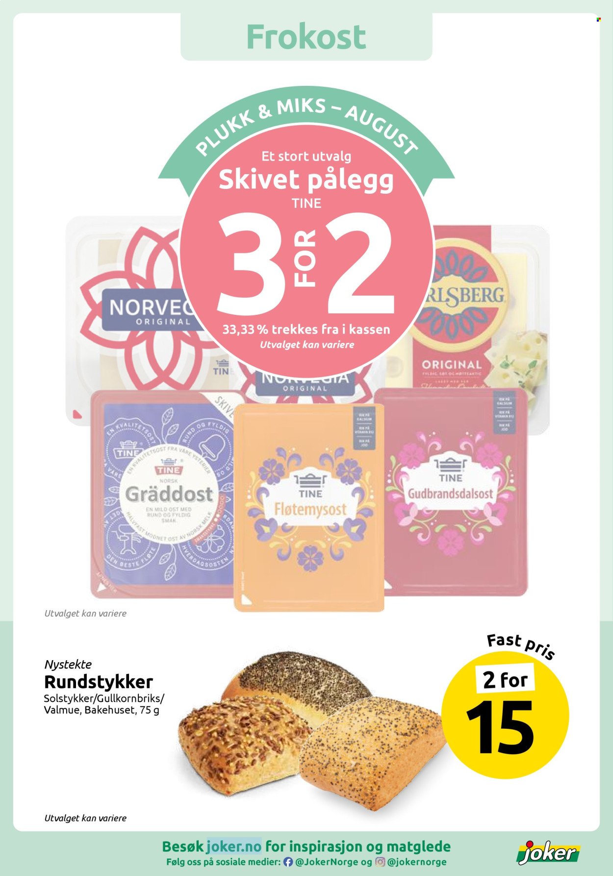 JOKER kundeavis - Fra søndag 30. august 2026