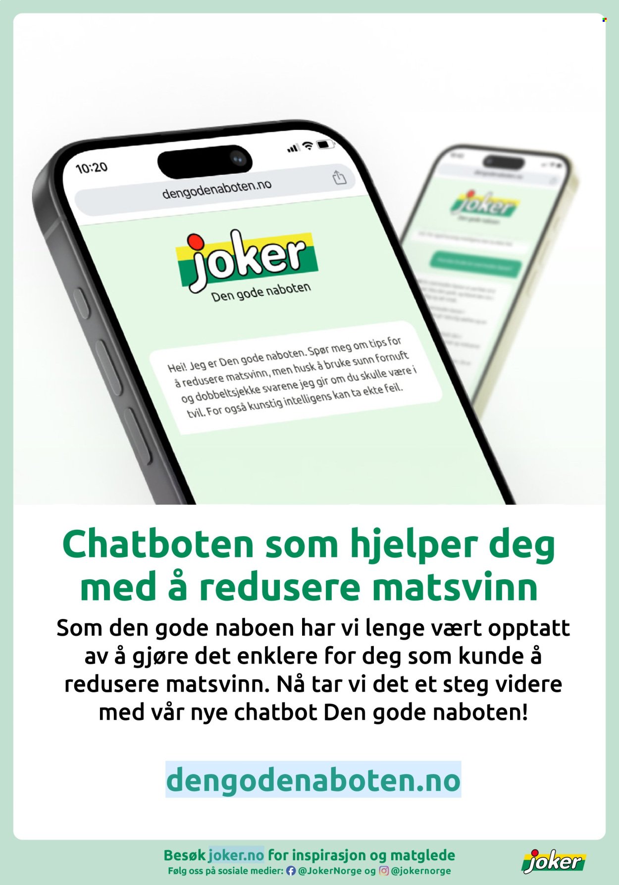JOKER kundeavis - Fra søndag 4. oktober 2026