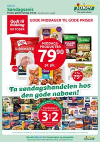 JOKER kundeavis - Fra søndag 4. oktober 2026