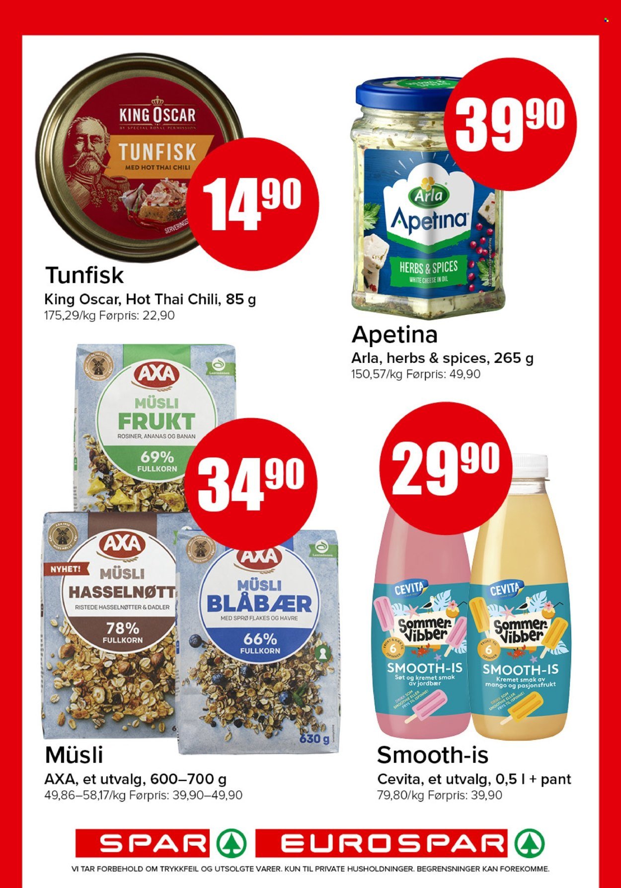 SPAR kundeavis - SPAR, EUROSPAR