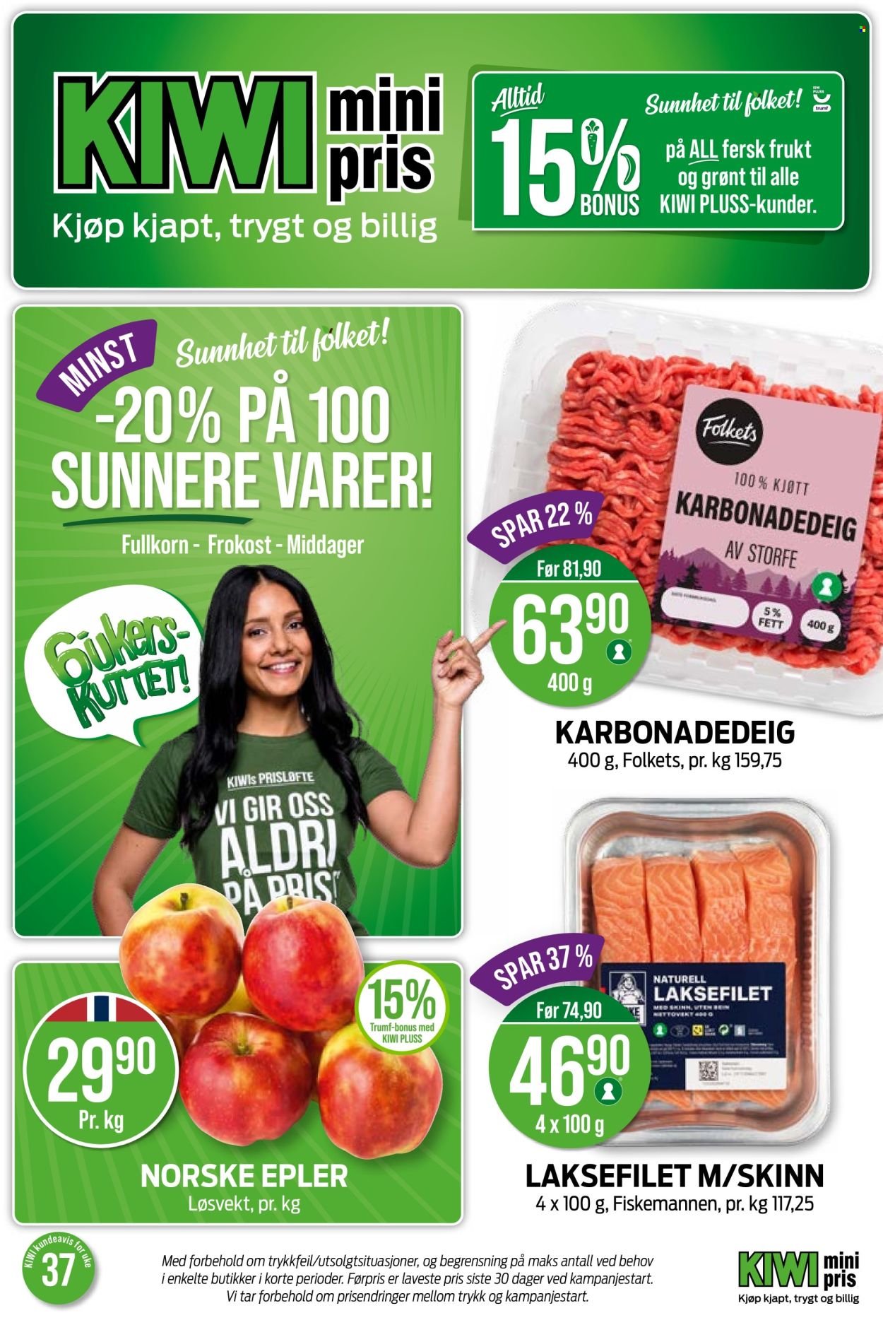 KIWI kundeavis - Uke 37 (2025-09-08 - 2025-09-14)