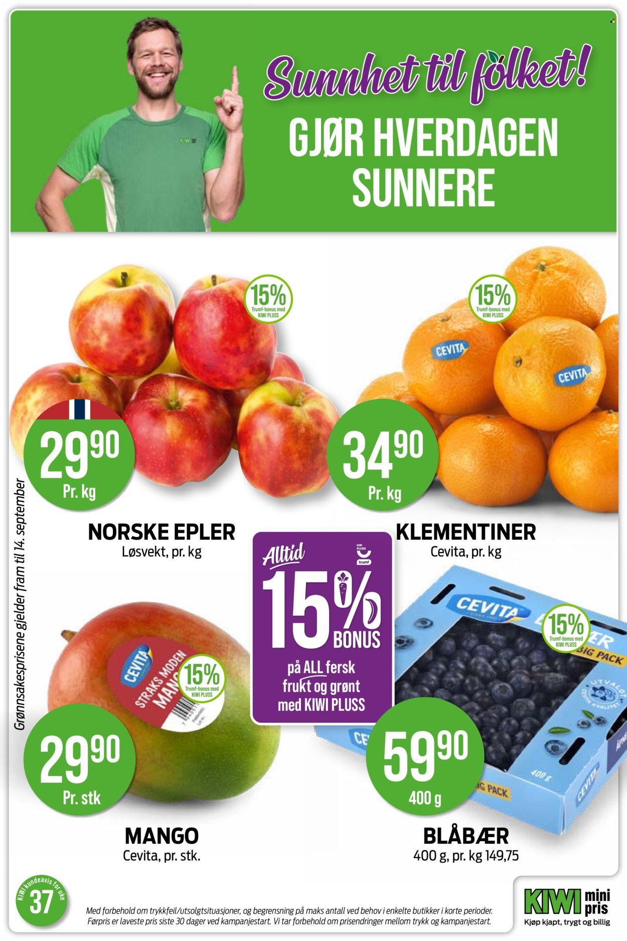 KIWI kundeavis - Uke 37 (2025-09-08 - 2025-09-14)
