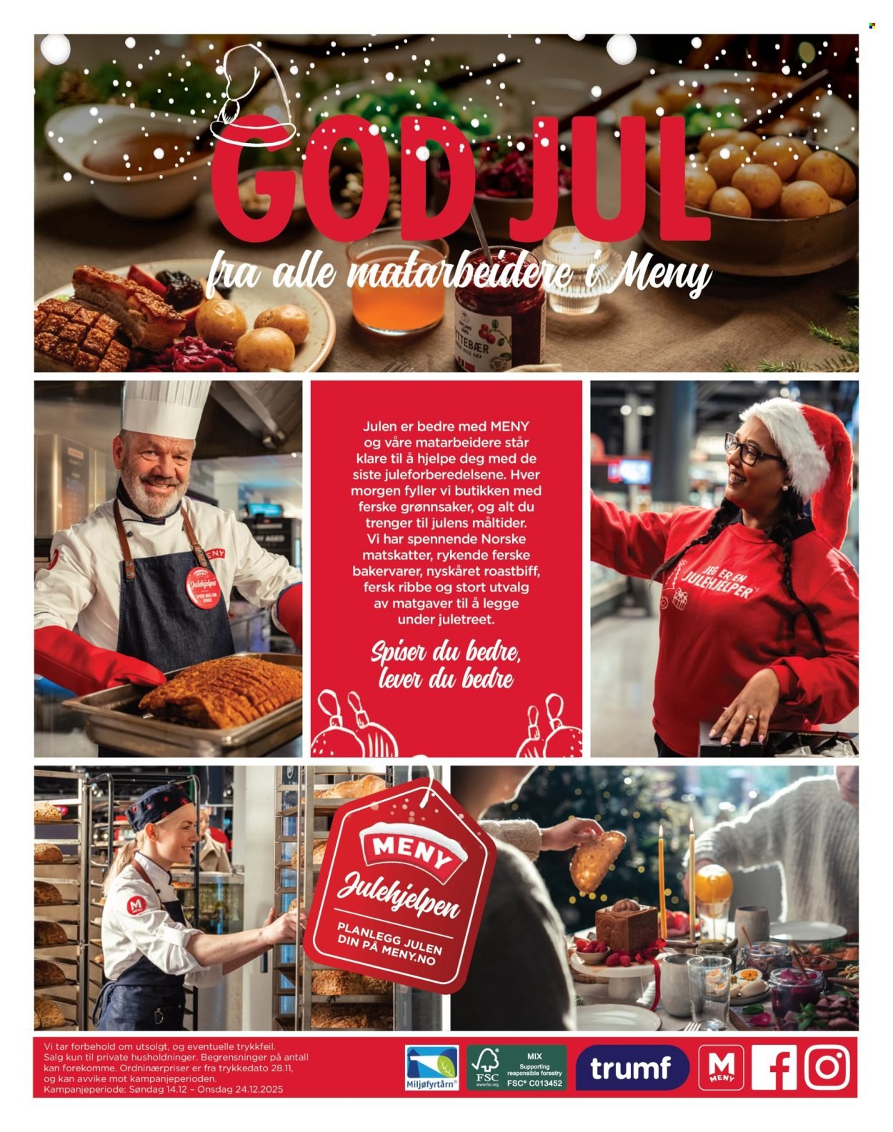 MENY kundeavis - Fra søndag 14. desember 2025 (2025-12-14 - 2025-12-24)