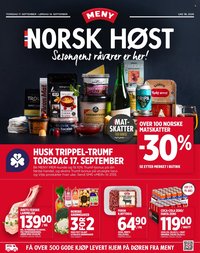MENY kundeavis - Fra torsdag 17. september 2026
