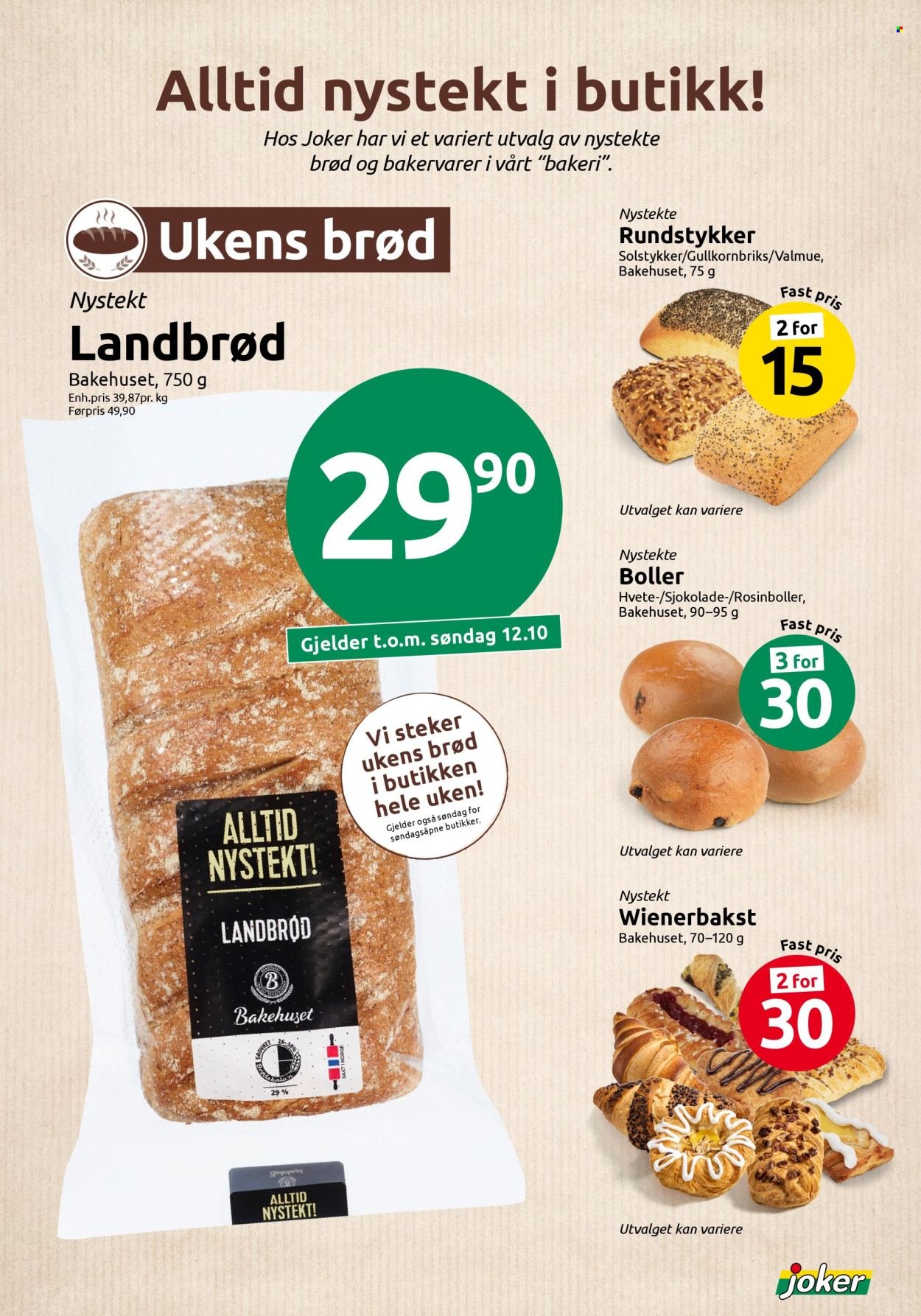 JOKER kundeavis - Fra tirsdag 30. september 2025 (2025-09-30 - 2025-10-04)