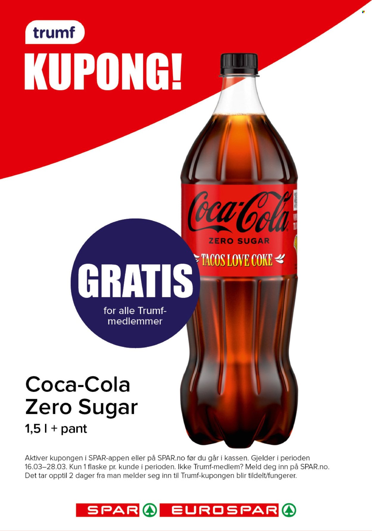 SPAR kundeavis - SPAR, EUROSPAR (2026-03-16 - 2026-03-22)