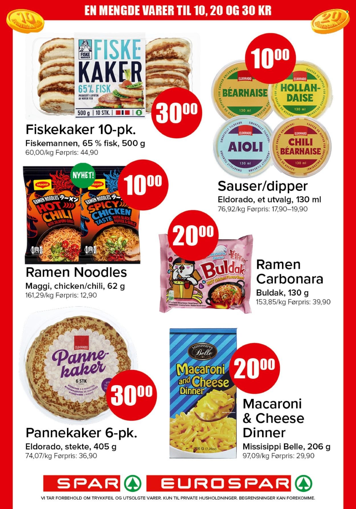 SPAR kundeavis - SPAR, EUROSPAR (2026-03-16 - 2026-03-22)