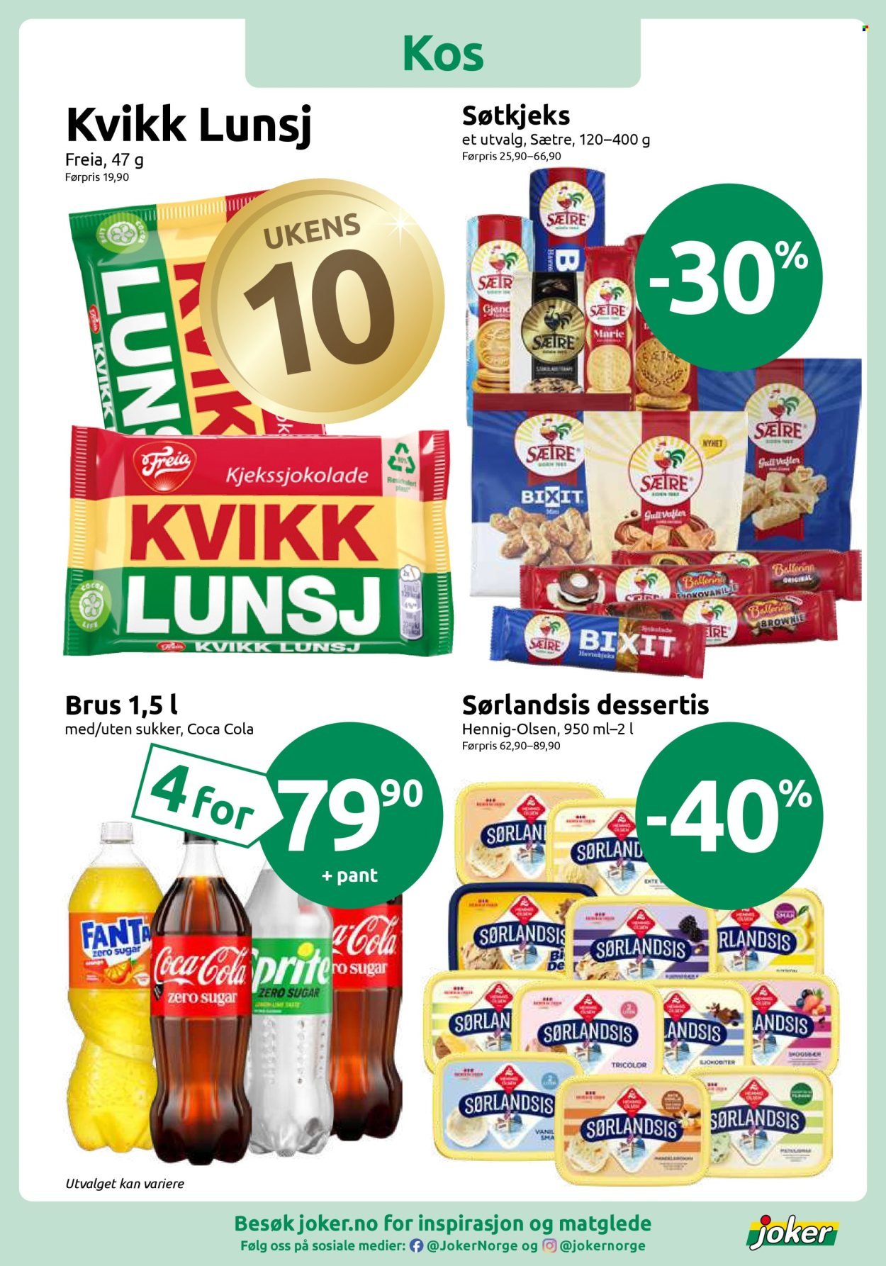 JOKER kundeavis - Fra mandag 28. september 2026