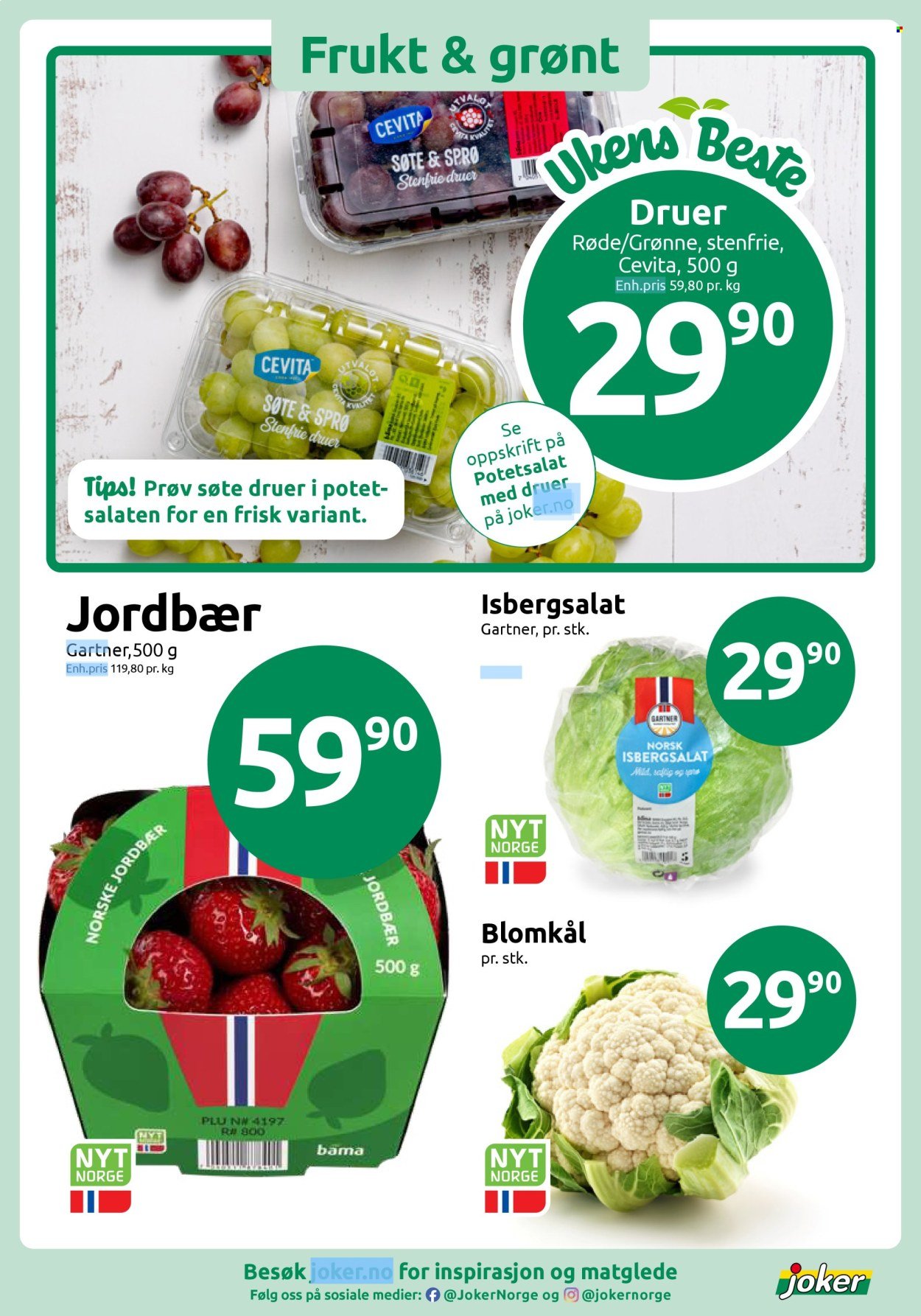 JOKER kundeavis - Fra mandag 28. september 2026